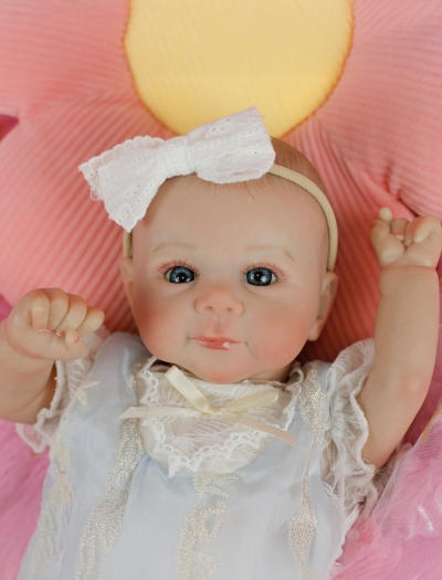 Фото: Мягконабивная кукла Реборн девочка Селена 48см-11 Мягконабивная кукла Реборн девочка Селена 48см-11