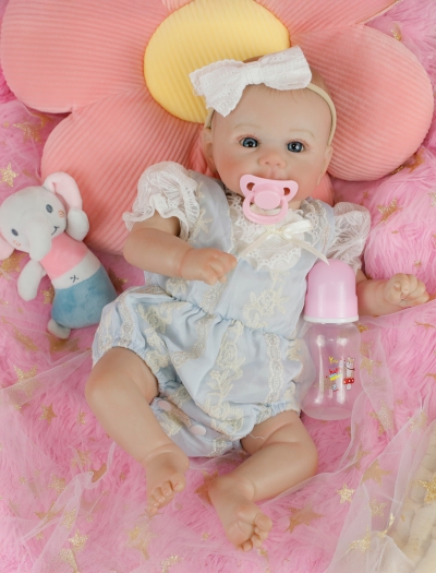 Фото: Мягконабивная кукла Реборн девочка Селена 48см-1 Мягконабивная кукла Реборн девочка Селена 48см-1