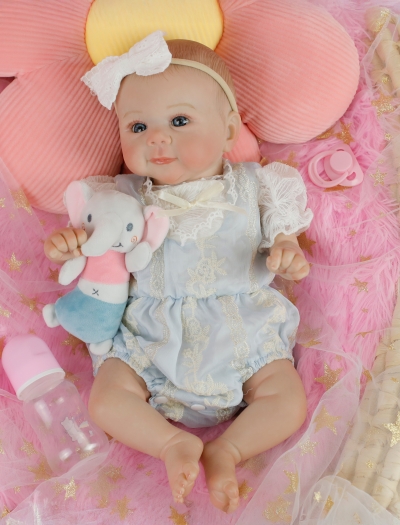 Фото: Мягконабивная кукла Реборн девочка Селена 48см-3 Мягконабивная кукла Реборн девочка Селена 48см-3