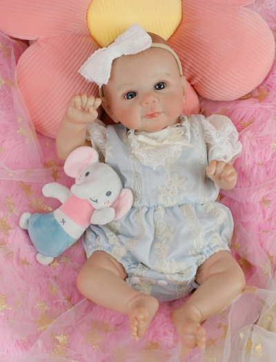 Фото: Мягконабивная кукла Реборн девочка Селена 48см-2 Мягконабивная кукла Реборн девочка Селена 48см-2